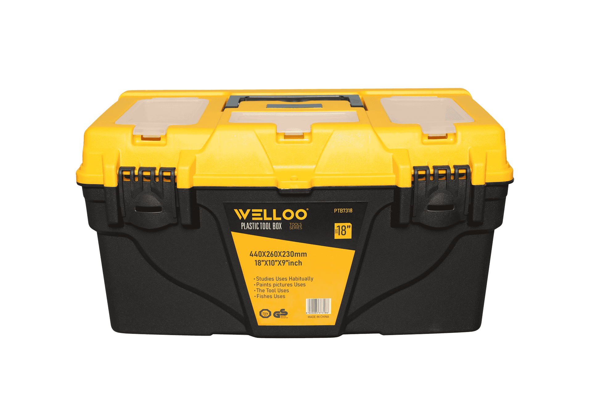 Welloo Plastic Tool Box | PTB7318